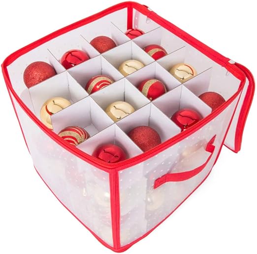D-Mail - Caja para Bolas de Navidad, 30 x 30 x 30 cm.: Amazon.es: Hogar