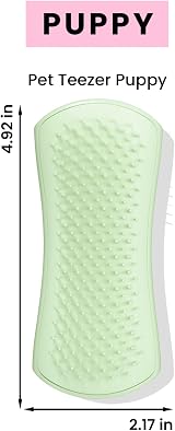 Pet Teezer Tangle Teezer Puppy Grooming Brush Mint - Soft Bristles view 6