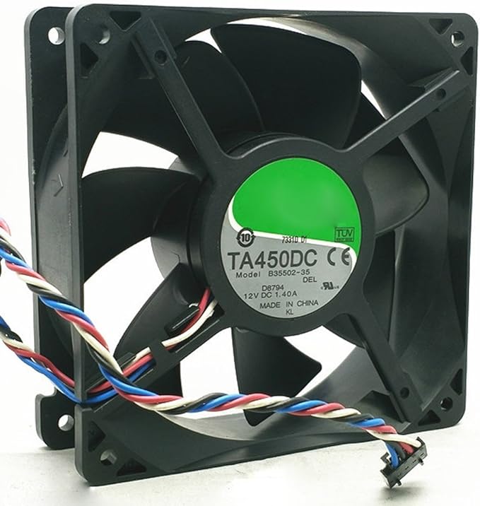 Ta450dc 5502 35 Dc 12v 1138mm 1 40a For D8794 Pwm Radiator Fan Electronics Case Fans