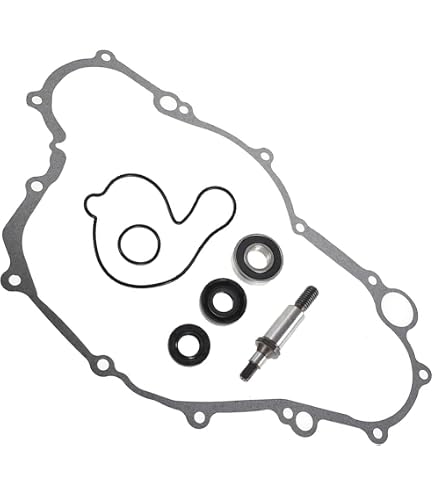 2X Water Pump Impeller Shaft Rebuild kit For Yamaha YFZ450 YZ250 YZ400F