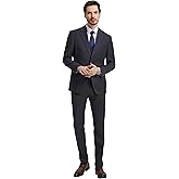 Stacy Adams Suits 3pc Suit Set, Jacket Vest and Dress Pants,Hybrid-Fit Suits