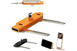 2 in 1 Invisible Holder Charger Cable with Stand,240W Charging Cord with Detachable Foldable Stand,USB-C Charge Cable,for Gam