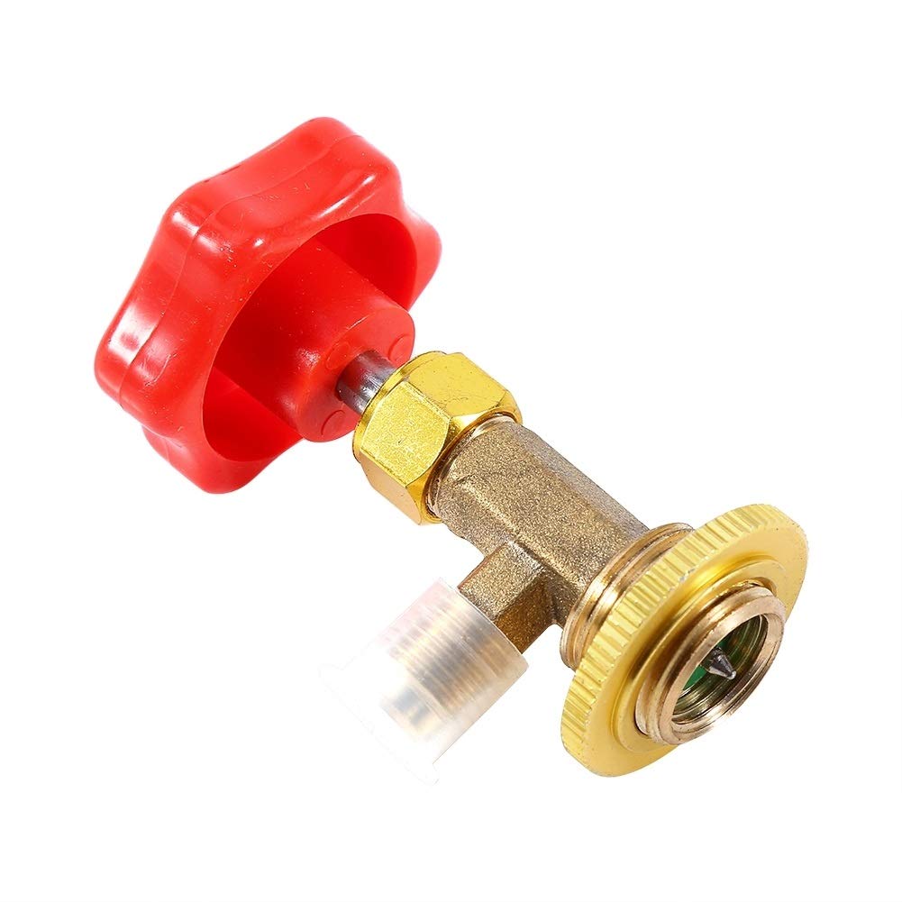 Dingln M14/1/4 Auto Air Conditioning Refrigerant Can Tap Valve Bottle Opener For R134a