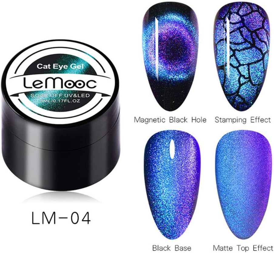 Huoju Manicure Galaxy Cat Eye Gel Aurora 9D Gradient Star Phototherapy Nail Polish Gel