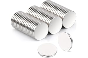 50 Pcs Small Round Magnets, 8x1MM Neodymium Disc Magnet Rare Earth Magnets Strong Magnets Refrigerator Magnets for Crafts Dry