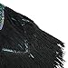 Metme Women's 1920s Vintage Flapper Fringe Beaded Great Gatsby Party Dress Green