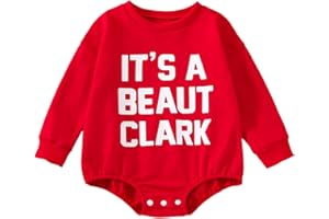 Ayalinggo Baby Girl Boy Christmas Outfit My First Christmas Sweater Sweatshirt Shirt Bubble Romper Onesie Santa Clothes