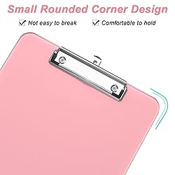 Rimilak Plastic Clipboards with Low Profile Metal