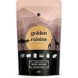 Gourmanity Golden Raisins 2 LB | South African Golden Raisins Bulk Pack | Sultanas for Baking | Bulk Pack Golden Raisins, No 