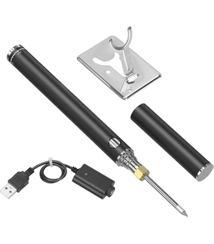 DHliIQQ Soldering Iron Pen, 650Mah Cordless Soldering Iron Kit, 2.7-4