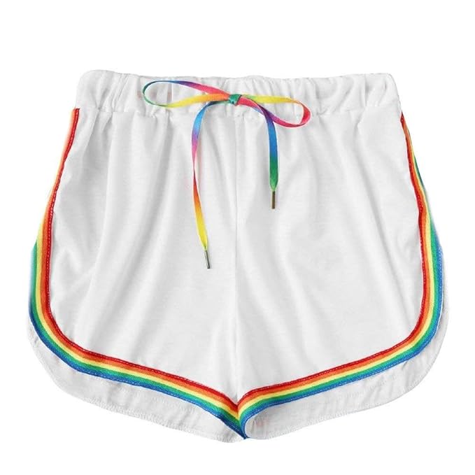 pantaloncini arcobaleno
