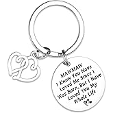 Kivosliviz Mawmaw Keychain Gifts for Women Her Maw Maw Key Chains Worlds Greatest Best Mammaw Ever Jewelry Mamaw Keyring Mawmaw Keychain