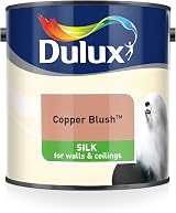 Dulux Silk Emulsion Paint Walls & Ceilings Copper Blush 2.5L