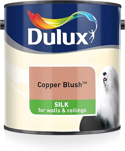 Dulux Silk Emulsion Paint Walls & Ceilings Copper Blush 2.5L