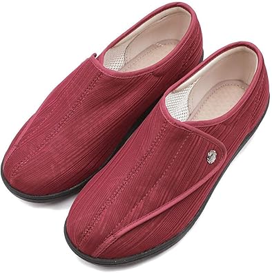 wide fit slippers for elderly