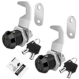 Cylinnda Black Toolbox Lock with Keys, Cabinet