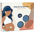 Baby Bump Headphones Marvelous Edition, Plays and Shares Music, Sound and Voices to The Womb, Prenatal Speaker, Including bebon Tunes APP (Ether Blue)