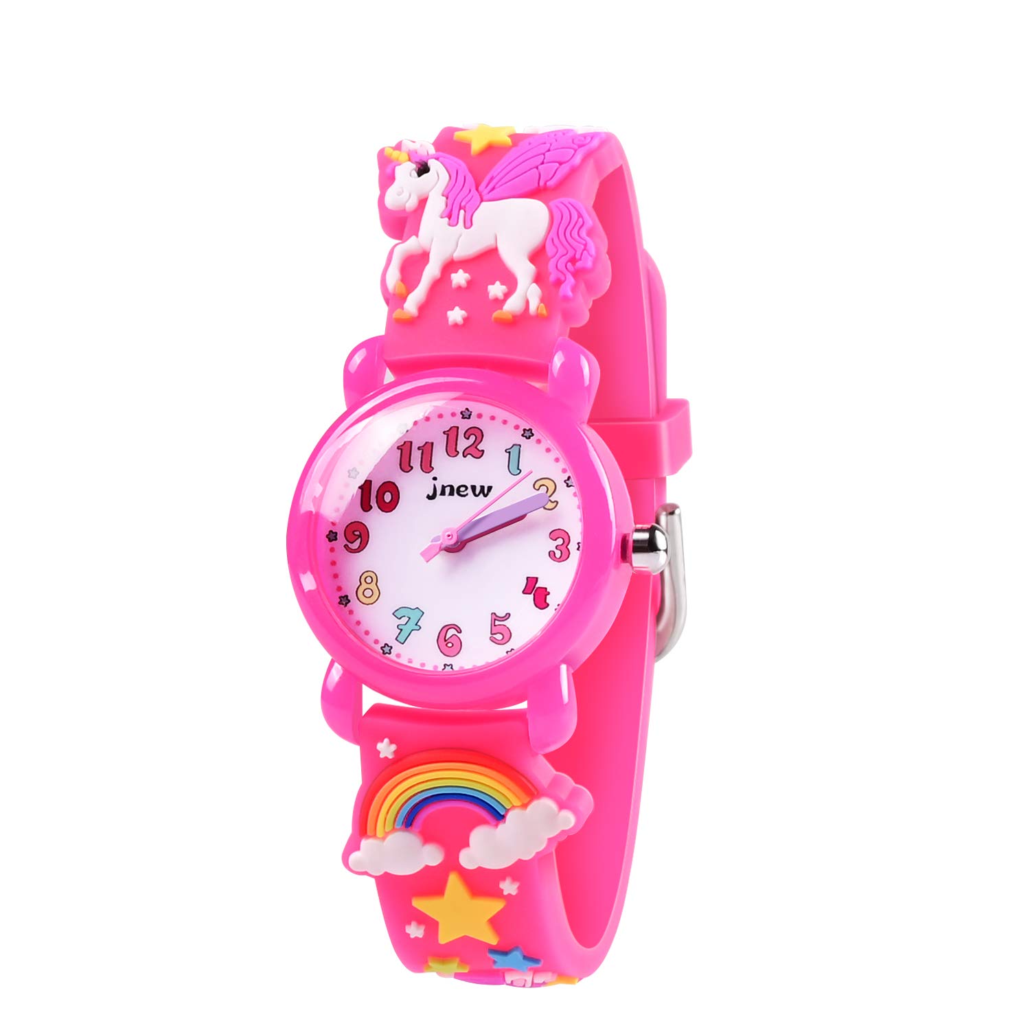 VAPCUFF 3D Cartoon Waterproof Toddler Watch - Gifts for Girls Age 2-8, Toys for 3-7 Year Olds