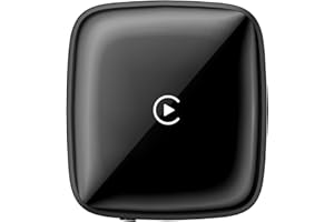 ganopterygon Wireless CarPlay Adapter, Wired to Wireless, Plug and Play, Compatible with iPhone Wireless CarPlay Adapter