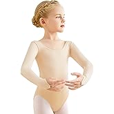 Dance Leotard for Girls, Long Sleeves Undergarments Leotards for Ballet/Gymnastics