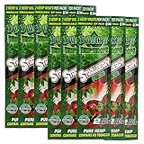 Juicy Jay Hemp Wraps Strawberry (10 Packs, 2 Wraps Per Pack) Total 20 Wraps with ES Scoop Card