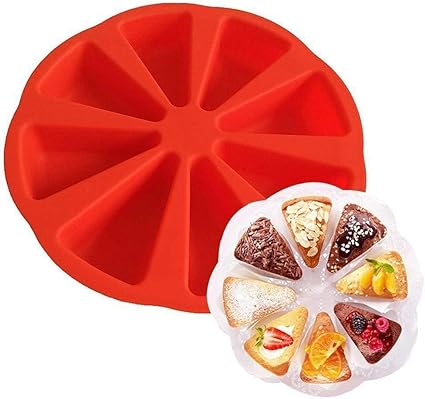 Moule En Silicone Pour Cuisson Au Four A Micro Ondes 8 Points Red Amazon Fr Cuisine Maison