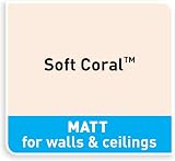 Dulux Light and Space Matt Emulsion Paint Soft Coral 2.5 L Walls Ceilings view 6