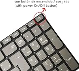 ZAHARA Spanish Backlit Keyboard for Lenovo Ideapad 320 130 L340 Laptops view 5