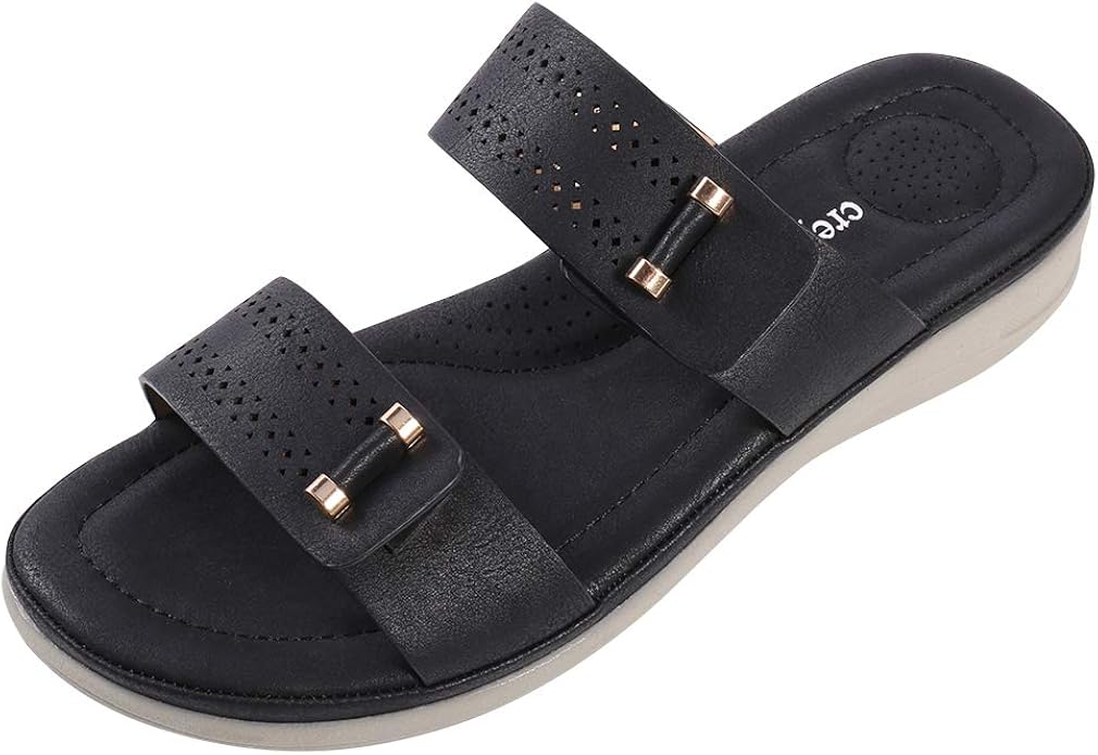 leather footbed sandals