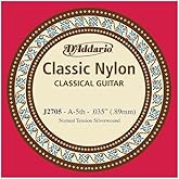 D'Addario J2705 Student Nylon Classical Guitar Single String, Normal Tension, Fifth String