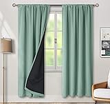 BGment 100% Blackout Curtains for Bedroom with