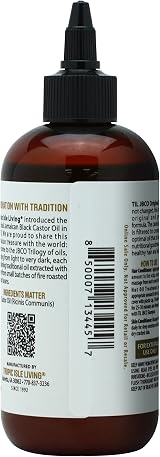 Tropic Isle Living Jamaican Black Castor Oil for Hair Growth Skin Eyebrows view 7