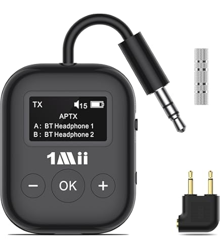 Aux Adapter Aux Bluetooth Transmitter For Headphones Mini Wireless