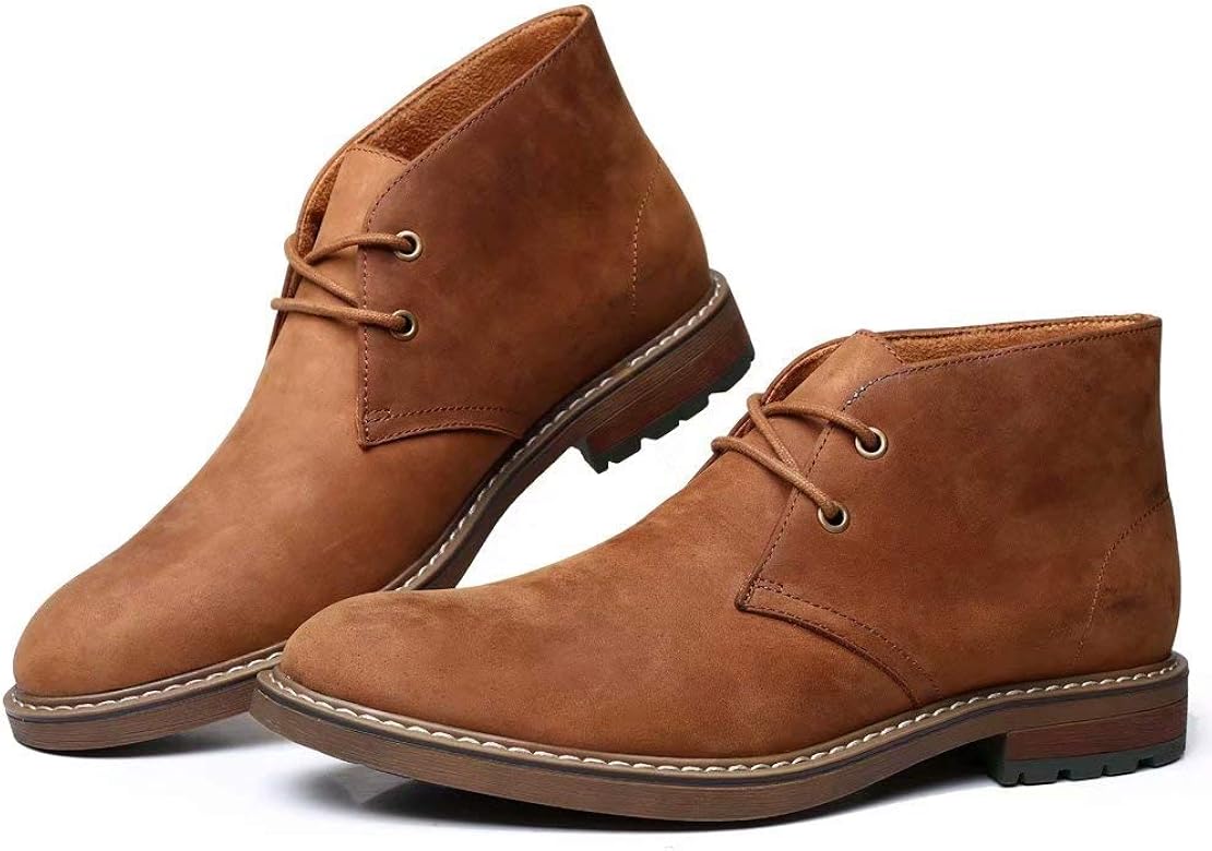 leather casual boots