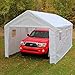 10x20 Univeral Enclosed Canopy with windows-1 3/8 '' Pipe