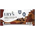 LILY'S No Sugar Added 55% Cocoa Dark Chocolate Baking Chips Laydown Bag, 9 oz.