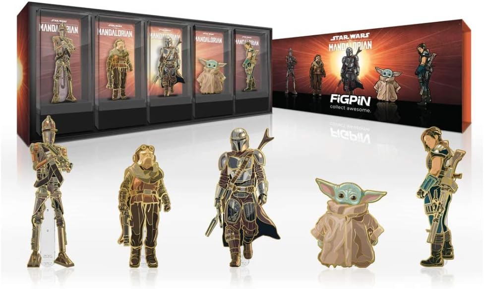 Figpin The Mandalorian Deluxe Box Set 