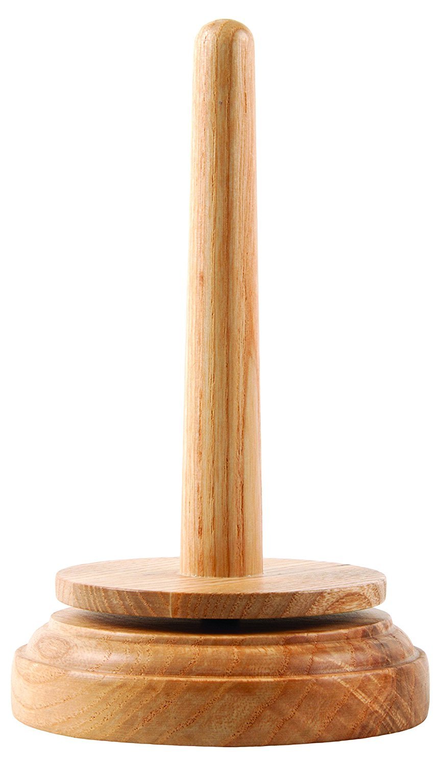 Photo 1 of Classic Knit Wooden Spinning Yarn & Thread Holder - Each