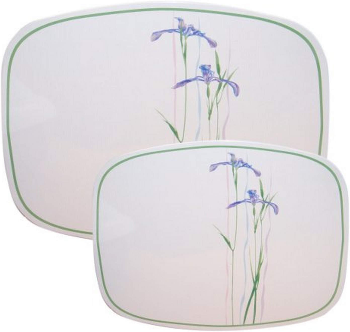 Corelle Coordinates 22136 Counter Mat Set of 2, Shadow Iris Amazon.ca