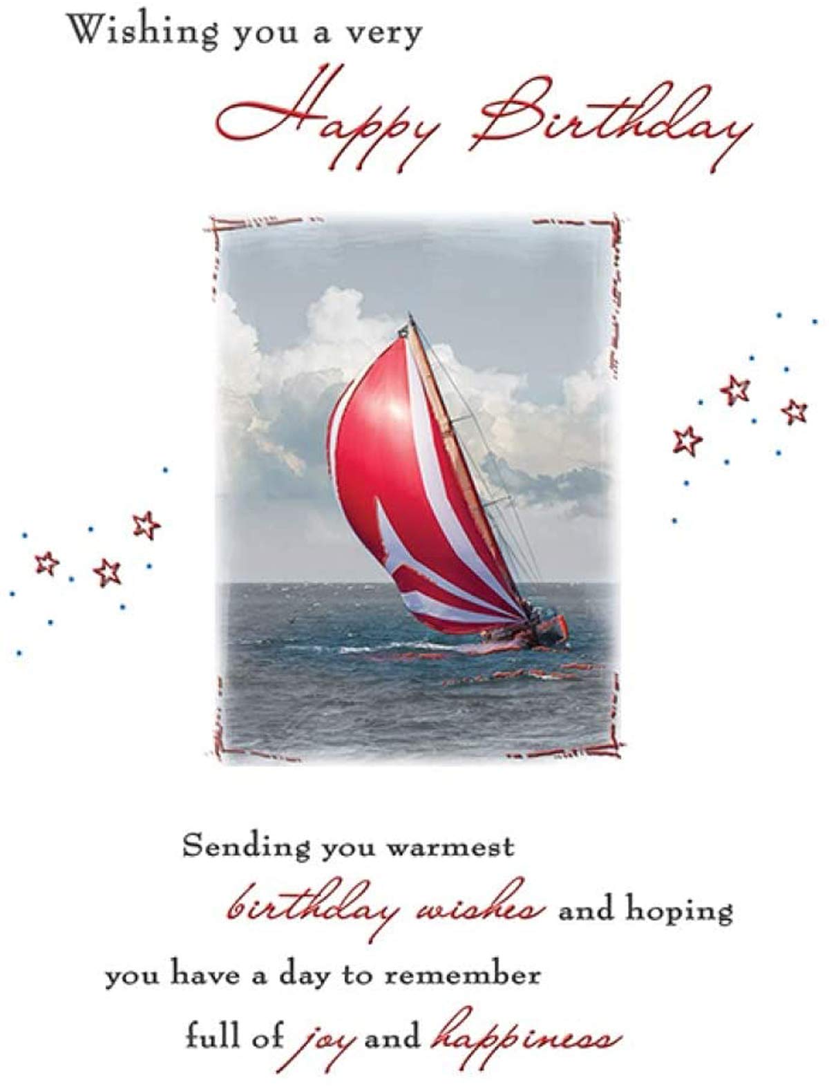 Piccadilly Greetings Traditional Birthday Card Birthday - 7 x 5 inches