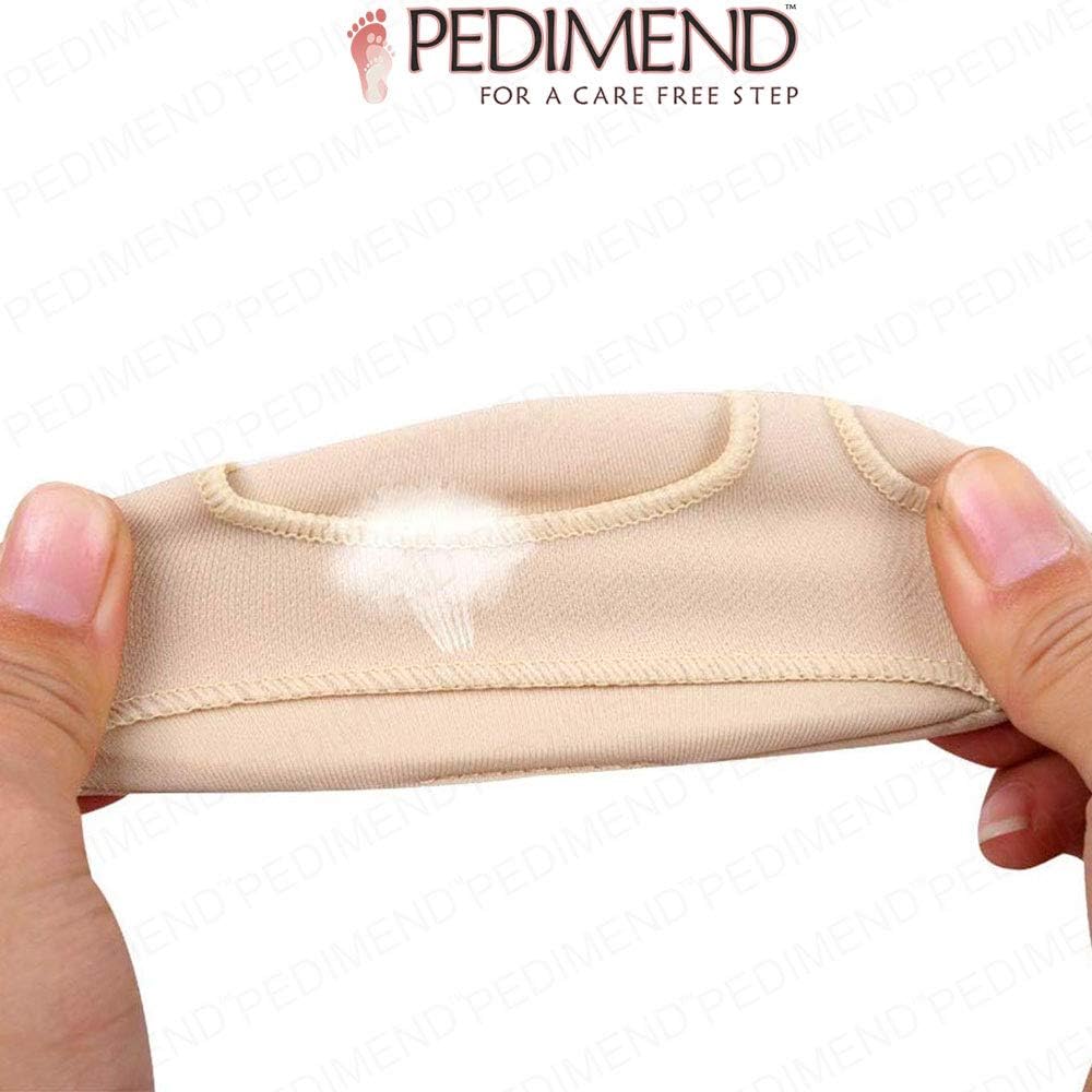 PEDIMEND Sesamoiditis Pain Relief Treatment Pad (2 Pair), Gel Cushions for Feet Ball of Foot Cushions - Image 3