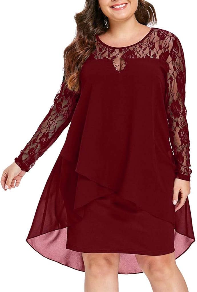 plus size swing dress uk