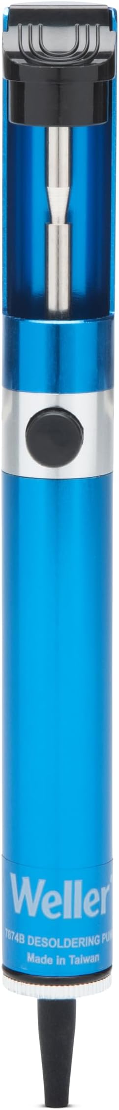 Weller 7874B Manual ESD-Safe Desoldering Pump Aluminum Body Blue