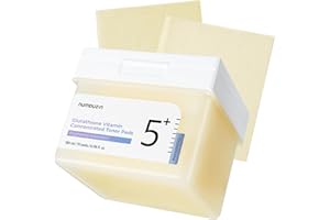 numbuzin No.5 Toner Pads | Vitamin-Niacinamide Concentrated Pad | Double-Sided Pad with Glutathione, Niacinamide, PHA & LHA |