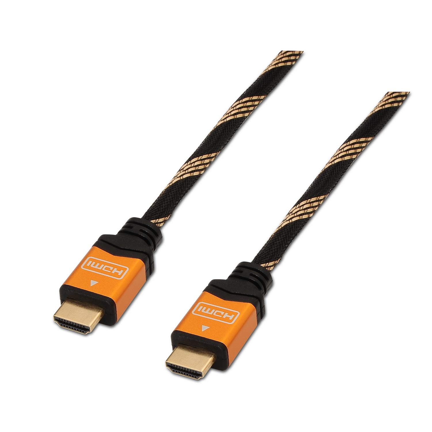AISENS A119 – 0107 – HDMI High Speed Cable (1.8 m, support 3d And Ethernet, Suitable for Full HD/Ultra HD/HD Ready/3d/1080p/2160p) Black