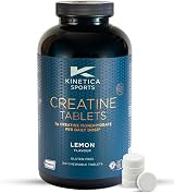 Kinetica Creapure Creatine Monohydrate Chewable Tablets Lemon 3g/Serve - 540g