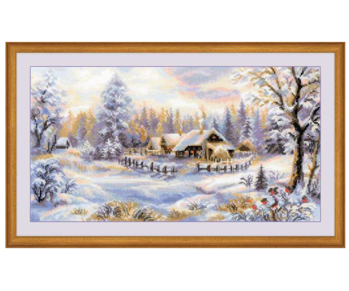 RIOLIS Cross Stitch Kit - 1427 - Winter Evening