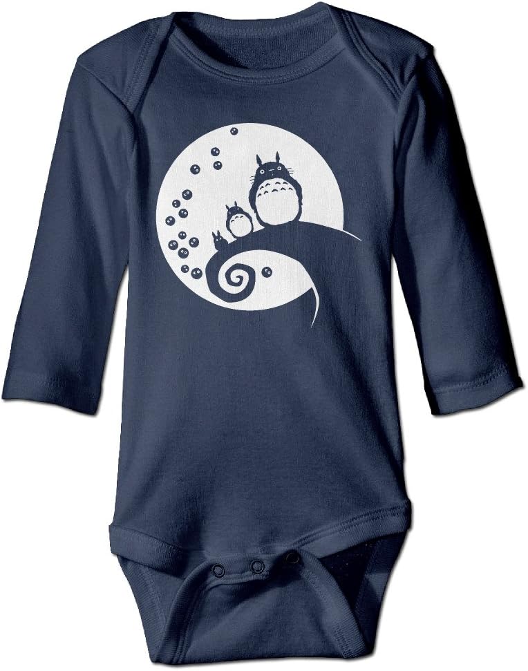 Kid's Miyazaki Hayao Anime My Neighbor Totoro Natural OrganicSpring Baby Onesies Bodysuit