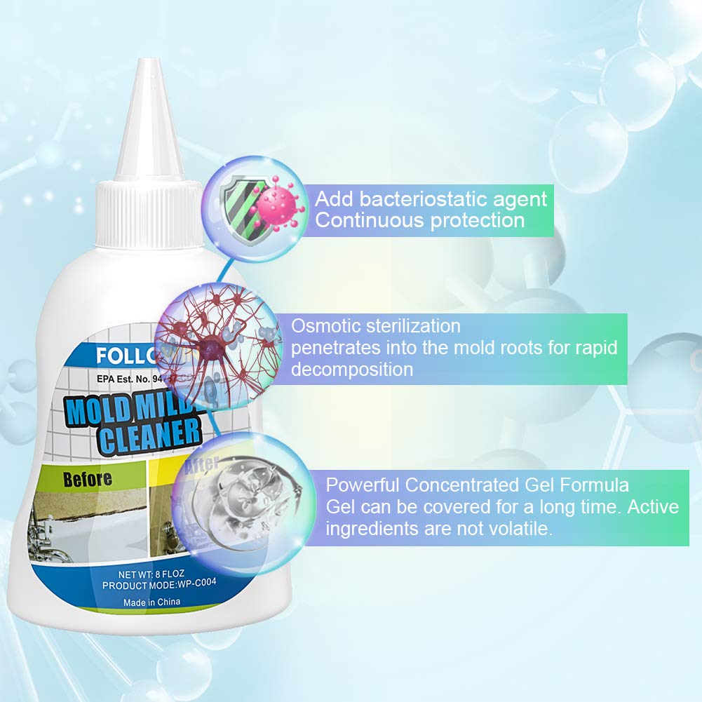 FOLLOWIN Mold and Mildew Stain Remover Gel Household Professional