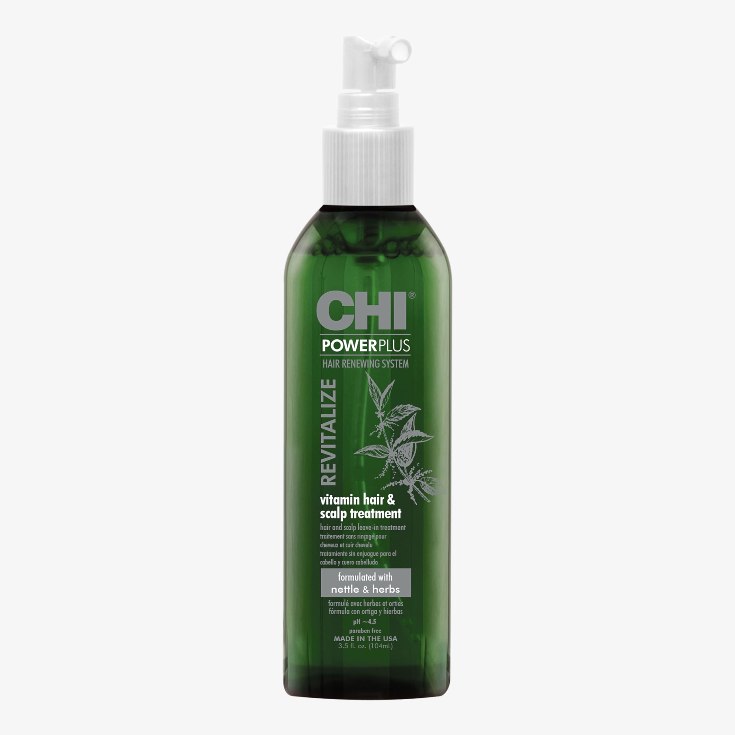 Chi Power Plus Revitalize, Vitamin Hair and Scalp Treatment, 104 ml